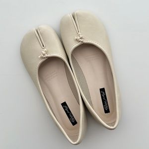 🇯🇵split toes shoes EU39 🇯🇵 MM6 White